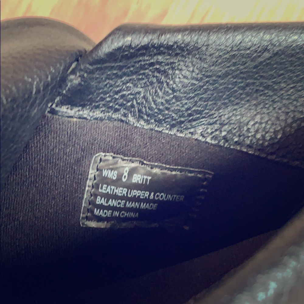 Leather Report Booties - Picture 6 of 8